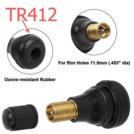43PCS Car Tyre Valve Tool Stem Puller Base Quick Remover Tire Repair Installer - Aimall