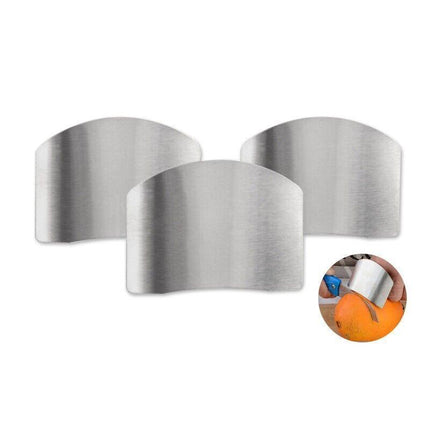 Kitchen Slice Knife Cut Hand Guard Stainless Steel Safe Tool Finger Protector - Aimall