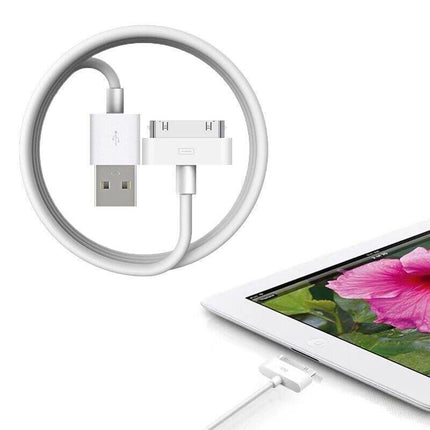 USB Data Charger Cable for Apple iPhone 4S 4 3GS iPod Touch iPad 2 3 Sync Cord - Aimall