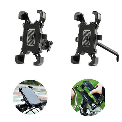 Bike Phone Mount Phone Holder Adjustable Phone Bracket for Bike Motorcycle AU - Aimall