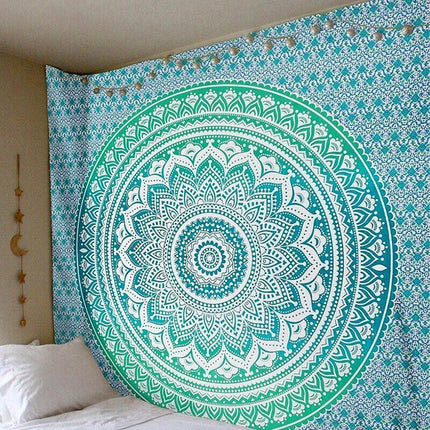 2M Large Indian Bohemian Wall Hanging Tapestry Mandala Tapestries Bedroom Decor - Aimall