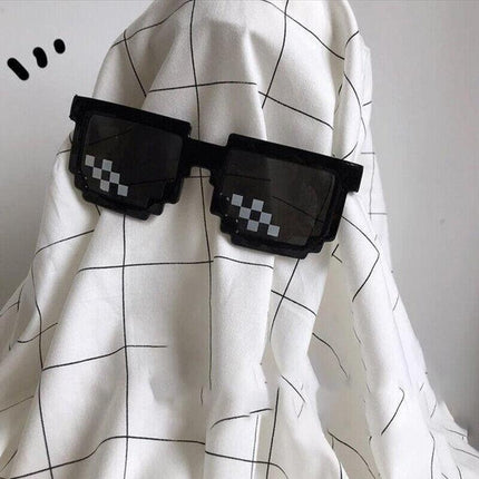Thug Life Sunglasses Deal With It 8/6 Bit Pixel Glasses Cool Fashion Goggles - Aimall