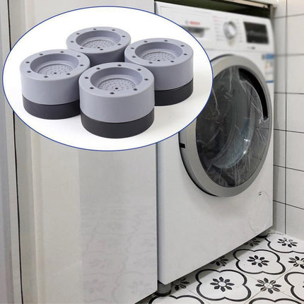 5pcs Anti Vibration Feet Pad Mats Washing Machine Non Slip Shock Proof Laundry - Aimall