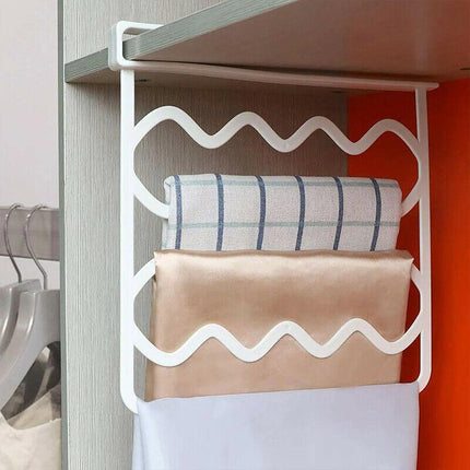 NEW 4PCS Closet Organizer Shelf Divider Clothing Rack Wardrobe Division Board AU - Aimall