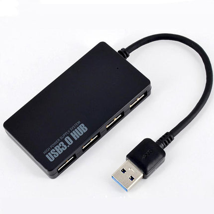 Multi USB 3.0 Hub 4 Port High Speed Slim Compact Expansion Smart Splitter OZ - Aimall