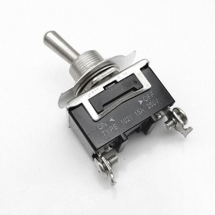 10x 12V Toggle Flick Switch Waterproof ON/OFF Car Dash Light Metal 12 Volt Boot - Aimall