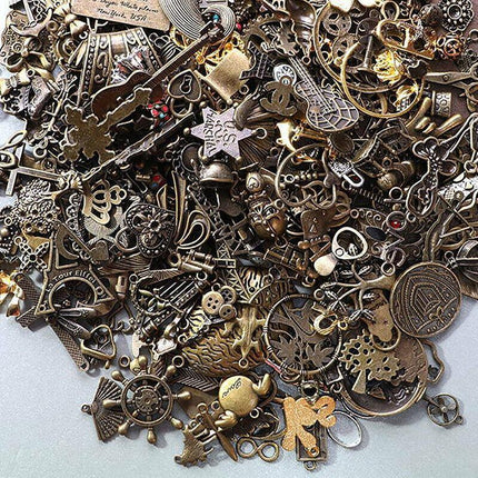 Bulk Tibetan Silver Mixed Charms Pendants For Jewelry DIY Making Craft Findings - Aimall