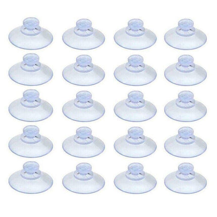 20PCS 20/40mm Suction Cups Caps Suckers Aquarium Fish Tank Glass Hanger Pads - Aimall