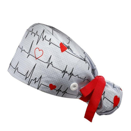 LongHair Surgical Scrub Cap Doctor Nurse Bouffant Hat Adjustable Comfy HeadCover - Aimall