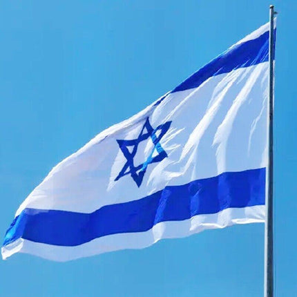 Large Israel Israeli Flag Heavy Duty Outdoor Star of David IL 90x150cm - 3x5ft - Aimall