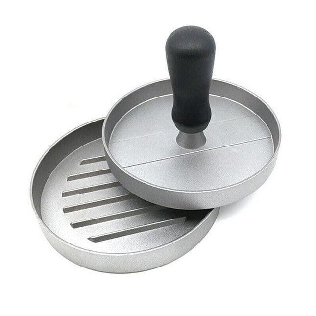 Non-Stick Burger Press Aluminum Hamburger Maker Patty Mold DIY Meat Beef BBQ AU - Aimall