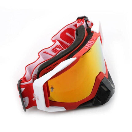 Motorcycle Racing Goggles Motocross MX MTB ATV UTV Dirt Bike Off-road Eyewear AU - Aimall