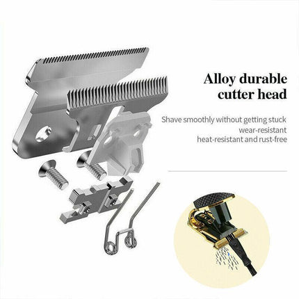 NEW Men Portable Electric Hair Trimmer Clippers Beard Shaver Cutting Cordless AU - Aimall