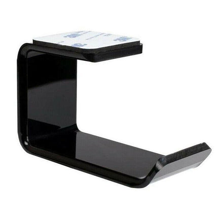 Mount Holder Hook Dual Headset Tape New Clever Headphone Stand Hanger Under Desk - Aimall