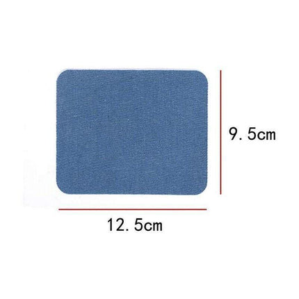12PCS Assorted Iron On Denim Fabric Mending Patches Repair Kits For Denim Jeans - Aimall