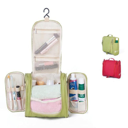 Makeup Bag Travel Cosmetic Toiletry Case Hanging Storage Large Bag Organizer AU - Aimall