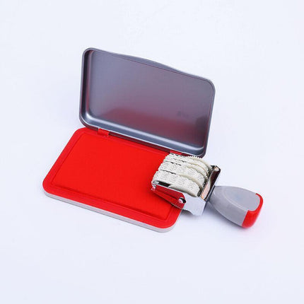 Ink Pad Inkpad Rubber Stamp Finger Print Craft office Non Toxic Baby Safe AU - Aimall