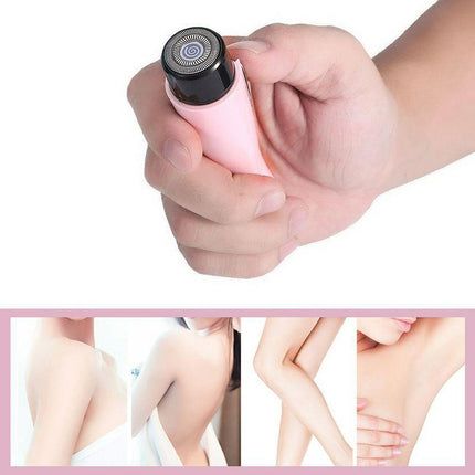 Women’s Facial Electric Shaver Hair Remover Trimmer Body Face Leg Bikini Armpit - Aimall