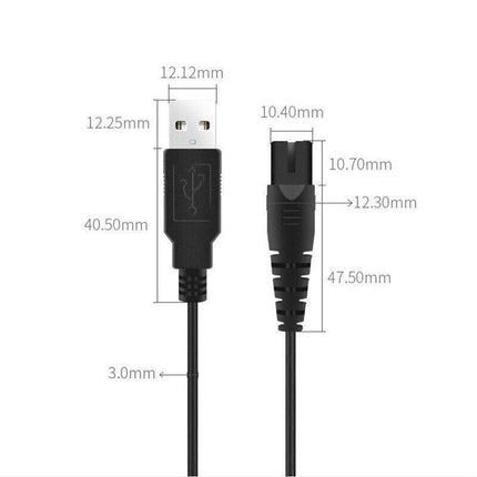 USB Charging Plug Cable 5V Adapter Electric Charger for Shavers Barber - Aimall