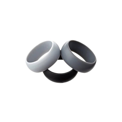 Silicone Rubber Ring Bands 3PCS - Aimall