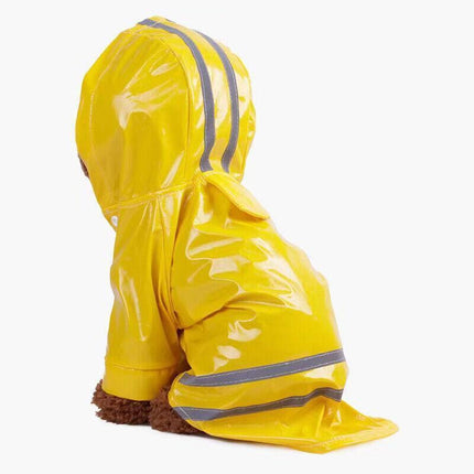 Outdoor Hoodies Jacket Waterproof Pet Dog Clothes Puppy Raincoat Rain Coat AU - Aimall
