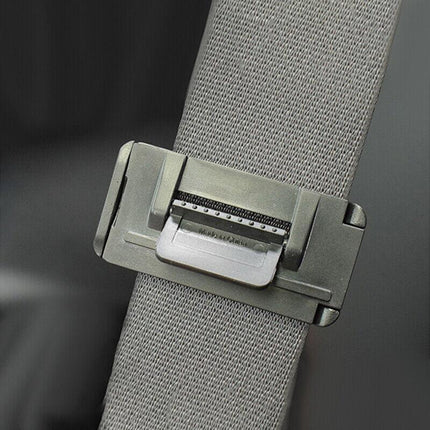 2X Car Seat Belt Clip Buckle Shoulder Tension Adjuster Clamp Auto Seatbelt Clips - Aimall