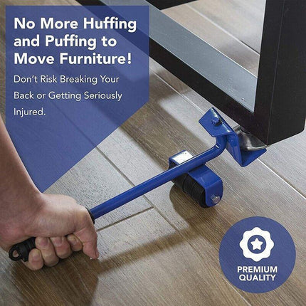 Furniture Lifter Heavy Roller Move Tool Set Moving Wheel Mover Sliders Kit AU - Aimall