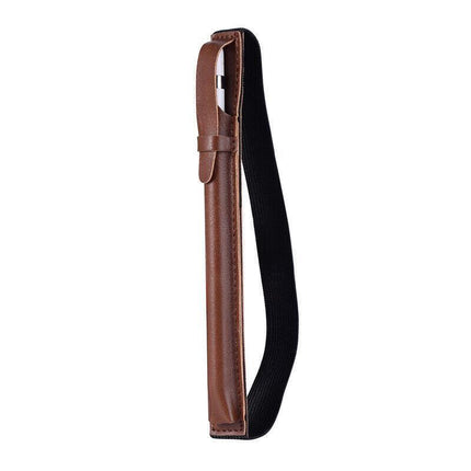 PENCIL HOLDER CASE PROTECTIVE SLEEVE POUCH TABLET FOR APPLE IPAD PEN Black Brown - Aimall