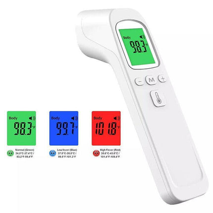 Non Touch Infrared Temperature Thermometer Digital Forehead Baby Adult Body Gun - Aimall