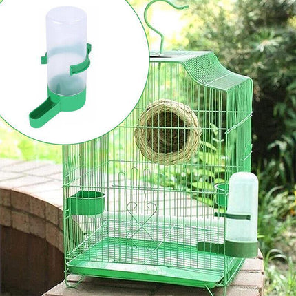 4Pcs/Set Drinker Food Feeder Water Clip For Cage Bird Parrot Cockatiel Budgie AU - Aimall