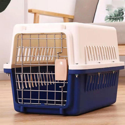 Dog Cat Rabbit Portable Tote Crate Pet Carrier Kennel Travel Airline Carry Bag - Aimall