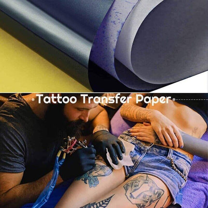 40X Tattoo Stencil Transfer Paper Spirit Thermal Carbon Tracing Copier Supplies - Aimall