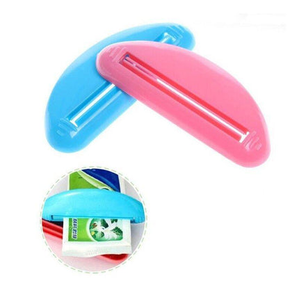 2PCS Plastic Toothpaste Tube squeezer Cream Dispenser Press Rolling Roller Tool - Aimall