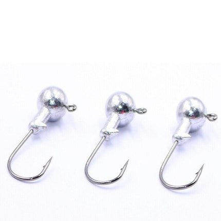 20PCS Jig Heads High Chemically Sharpened Hooks, Fishing Tackle AU - Aimall