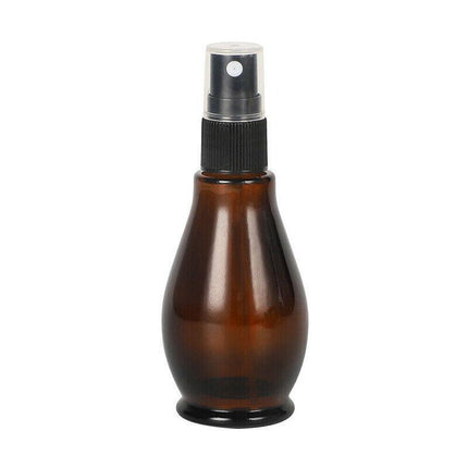 30-100ml Amber Glass Essential Oil Spray Roller Bottles Mist Sprayer Containers - Aimall
