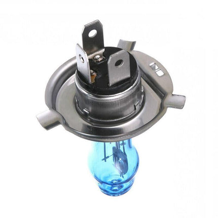 2 PCS H4 Headlight Globes Car Light Bulbs 100/90W 6000K 12V Xenon Super White AU - Aimall