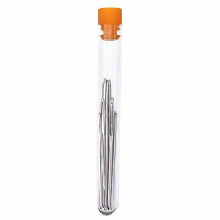9x Large Eye Blunt Needles Wool Thick Knitter Yarn Hand Sewing Darning Craft Set - Aimall