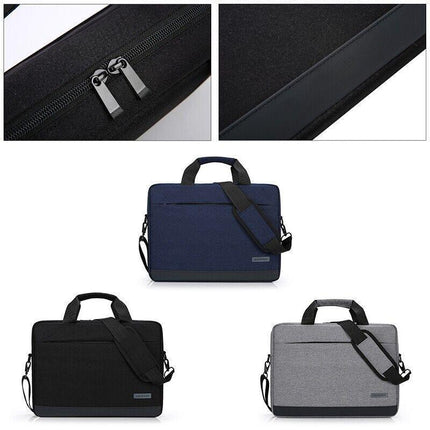 Laptop Sleeve briefcase Carry Bag for Macbook Dell Sony HP Lenovo 14" 15.6" inch - Aimall