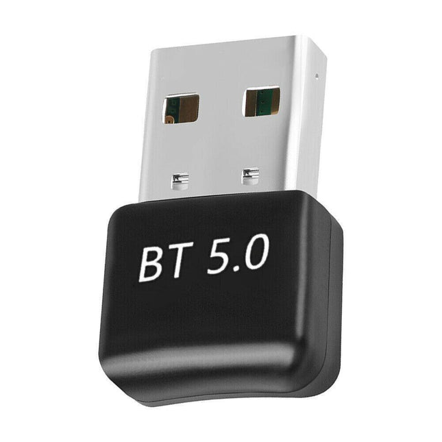 Bluetooth V5.0 Wireless USB Mini Dongle Adapter For Windows Laptop PC Universal - Aimall