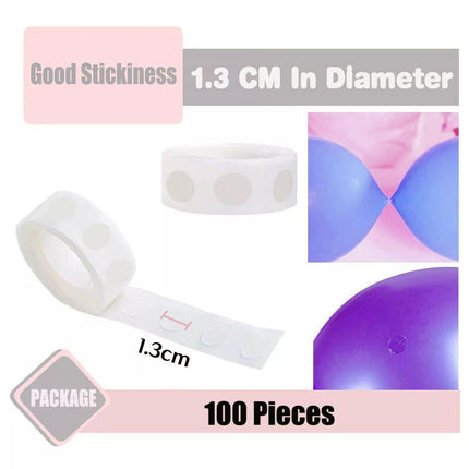 Up 2000x Balloon Glue Dots Photo Adhesive Bostik Party DoubleTape Scrapbooking - Aimall