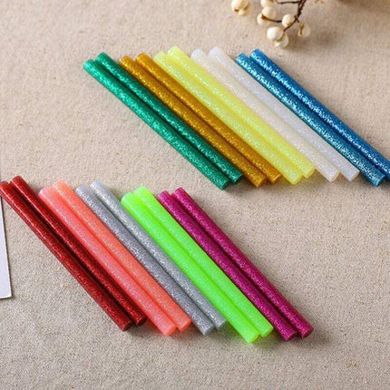 50-300PCS Colored Glitter Hot Melt Glue Gun Sticks For Arts Craft Wedding Card - Aimall