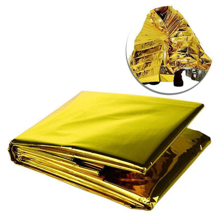 4x Space Blankets PREMIUM Thermal Emergency Survival Camping Rescue First Aid AU - Aimall