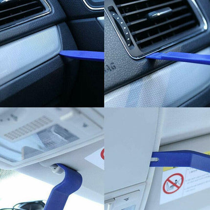 5PCS Car Trim Removal Tool Auto Hand Tools Pry Bar Dash Panel Door Interior Kit - Aimall