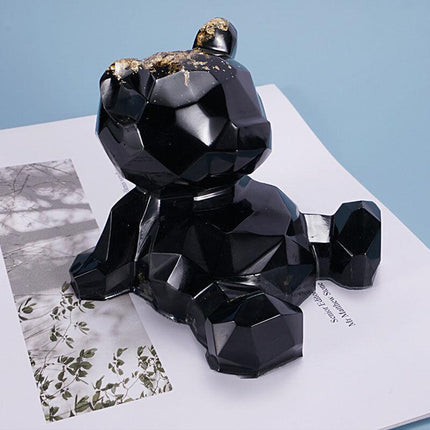 Bear Phone Holder Silicone Epoxy Resin Casting Mold DIY Furnish Ornament Mould A - Aimall