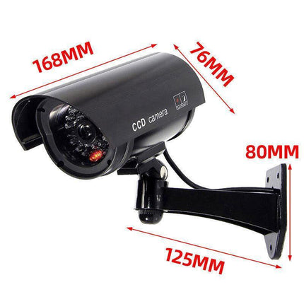 2/4 Sets Flash LED Light Fake Dummy Camera Night Security Surveillance CCTV - Aimall