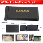 Banknote Album Stock Collection Storage Currency Holder Pocket Coin Paper Money - Aimall