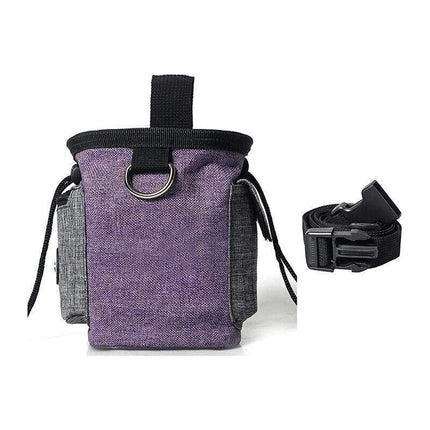 Puppy Pet Dog Obedience Training Treat Bag Feed Pouch Garbage Collection Bag AU - Aimall