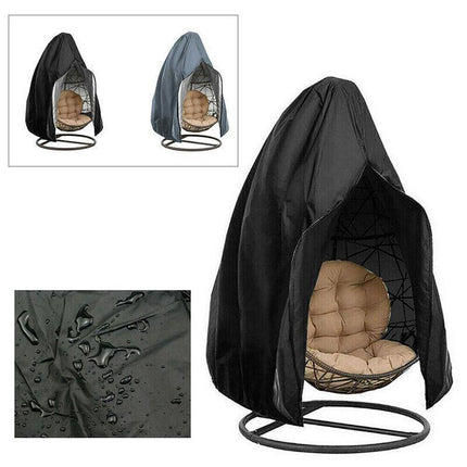 Hanging Swing Egg Chair Cover Furniture Garden Rattan Outdoor Rain Waterproof AU - Aimall