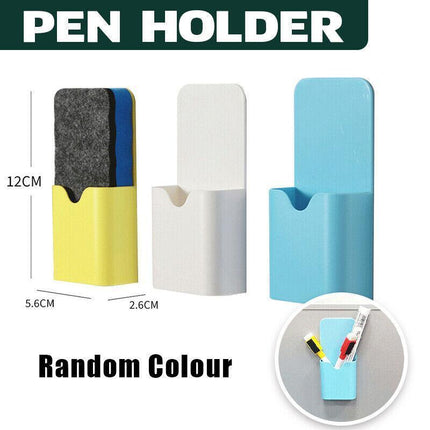 8 Colour Whiteboard Marker Pens With Dry Wipe Erase Magnetic Eraser Lid AU Stock - Aimall