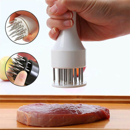 Kitchen Meat Tenderizer Steak Hammer Pin Beef Stainless Steel Needles Cook Tool - Aimall